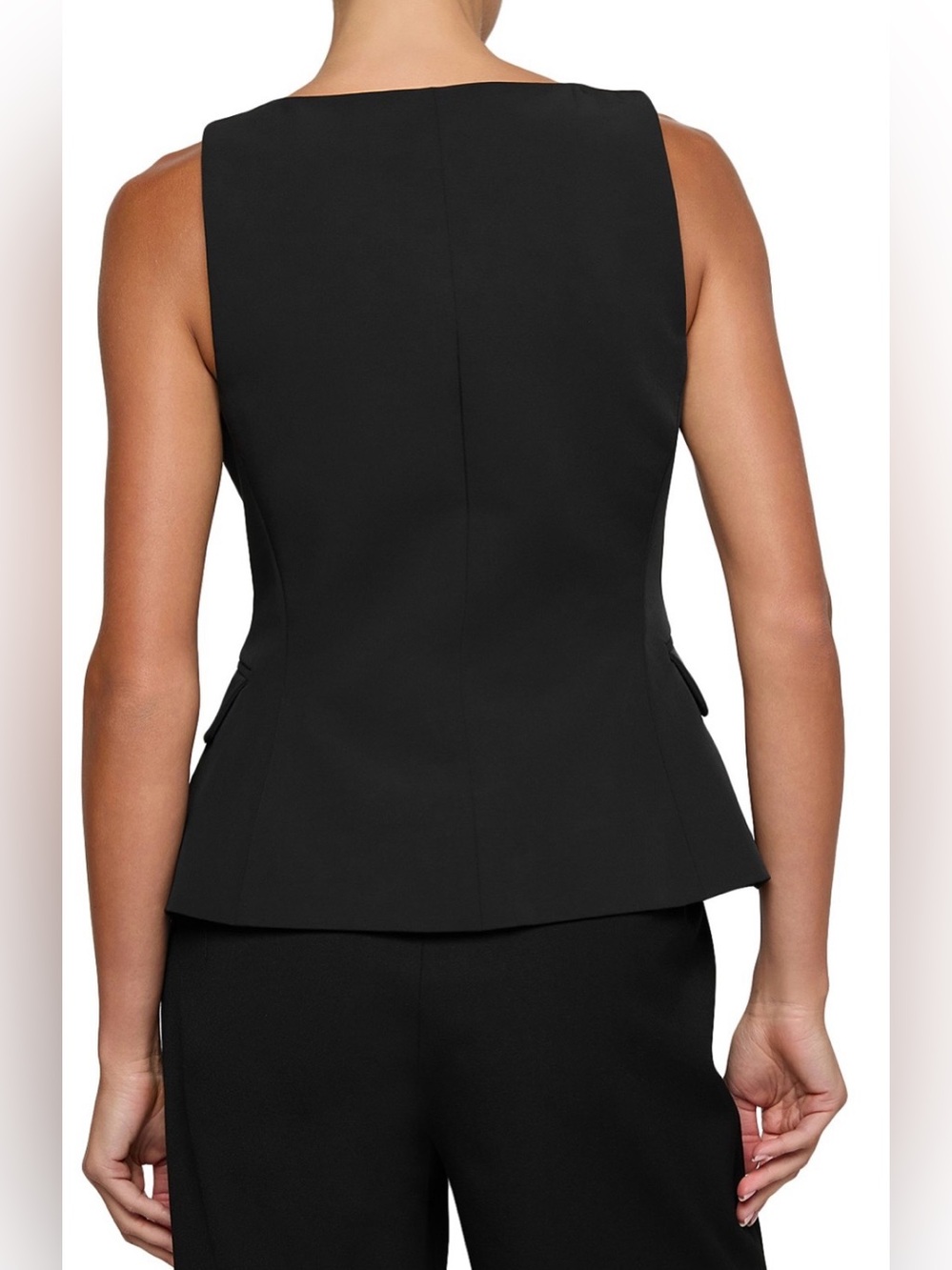 L'AGENCE Tessa Racer Neck Vest - Picture 3 of 8